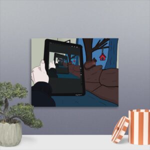 Catseption 11x14 Poster Print