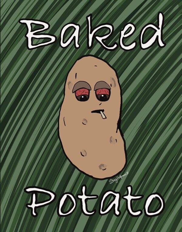 Baked Potato 11x14 Poster Print - Image 2